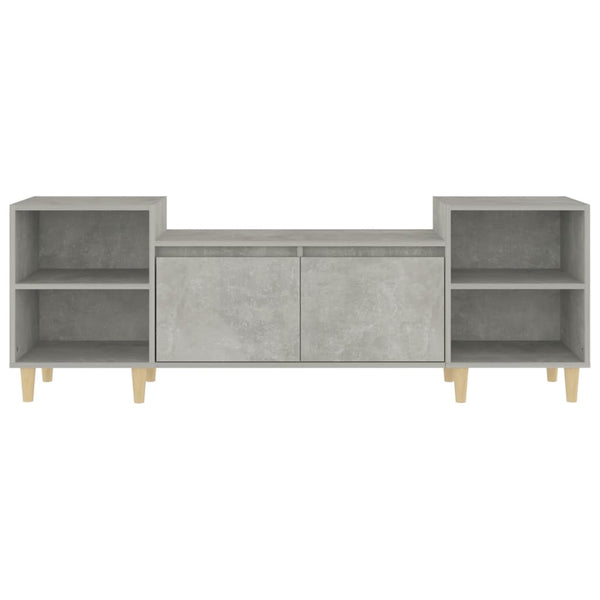 Betoninharmaa tv-taso Salivestru 160x35x55cm (puinen)