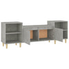Betoninharmaa tv-taso Salivestru 160x35x55cm (puinen)