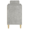 Betoninharmaa tv-taso Salivestru 160x35x55cm (puinen)