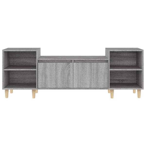 Graues TV-Möbel Salivestru 160x35x55cm (Holz)