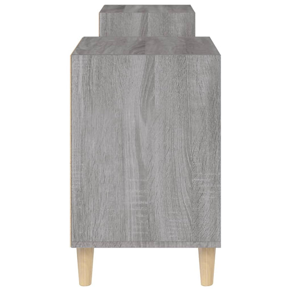 Graues TV-Möbel Salivestru 160x35x55cm (Holz)