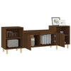 Ruskea tammi tv-taso Salivestru 160x35x55cm (puinen)