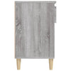 Grauer Schuhschrank Nemiea 102x36x60cm (Holz)