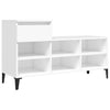 Weißer Schuhschrank Dedina 102x36x60cm (Holz)