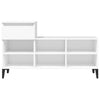 Weißer Schuhschrank Dedina 102x36x60cm (Holz)