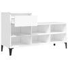 Weißer Schuhschrank Dedina 102x36x60cm (Holz)