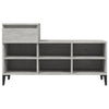 Schuhschrank Dedina 102x36x60cm in Betongrau (Holz)