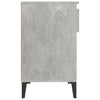 Schuhschrank Dedina 102x36x60cm in Betongrau (Holz)