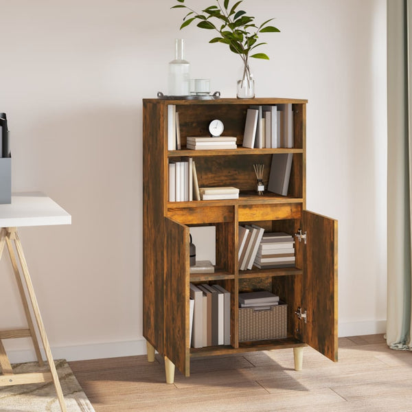 Räuchereiche Schrank Sighizmund 60x36x110cm (Holz)