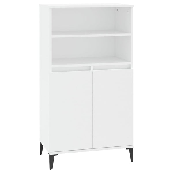 Weißer Schrank Rakhel 60x36x110cm (Holz)