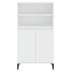 Weißer Schrank Rakhel 60x36x110cm (Holz)