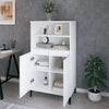 Weißer Schrank Rakhel 60x36x110cm (Holz)