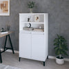 Weißer Schrank Rakhel 60x36x110cm (Holz)