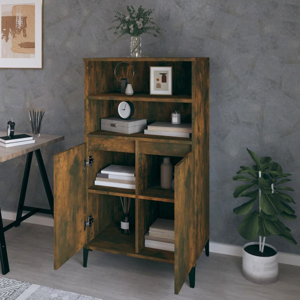 Räuchereichenschrank Rakhel 60x36x110cm (Holz)