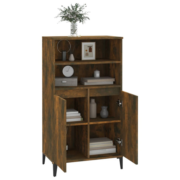 Räuchereichenschrank Rakhel 60x36x110cm (Holz)