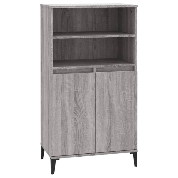 Grauer Schrank Rakhel 60x36x110cm (Holz)