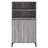 Grauer Schrank Rakhel 60x36x110cm (Holz)
