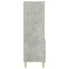 Betongrauer Schrank Pazona 40x36x110cm (Holz)