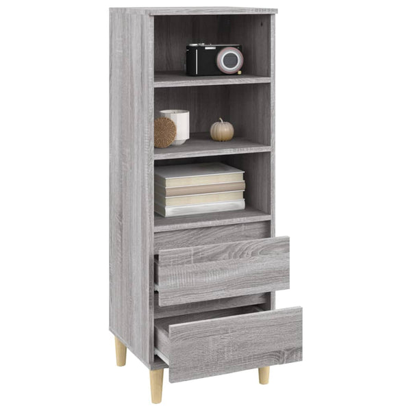 Grauer Schrank Pazona 40x36x110cm (Holz)
