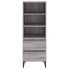 Grauer Schrank Carolee 40x36x110cm (Holz)