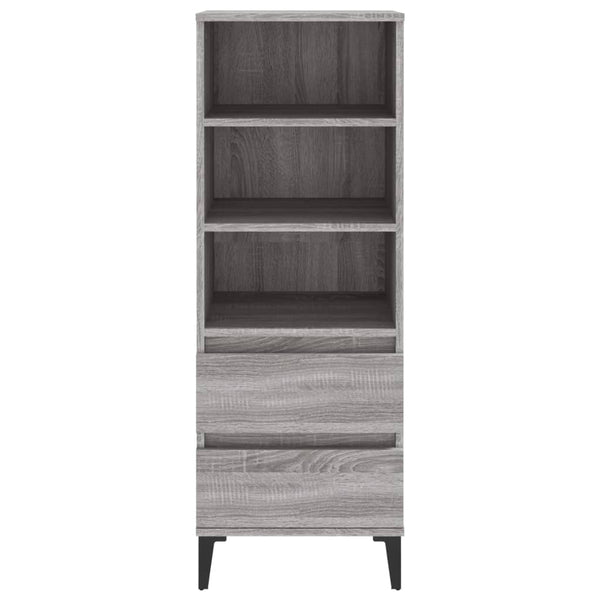 Grauer Schrank Carolee 40x36x110cm (Holz)