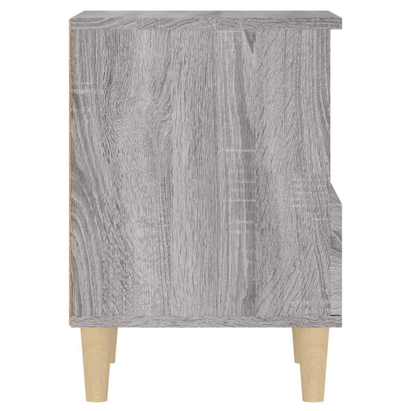 Grauer Nachttisch Metaxula 40x35x50cm