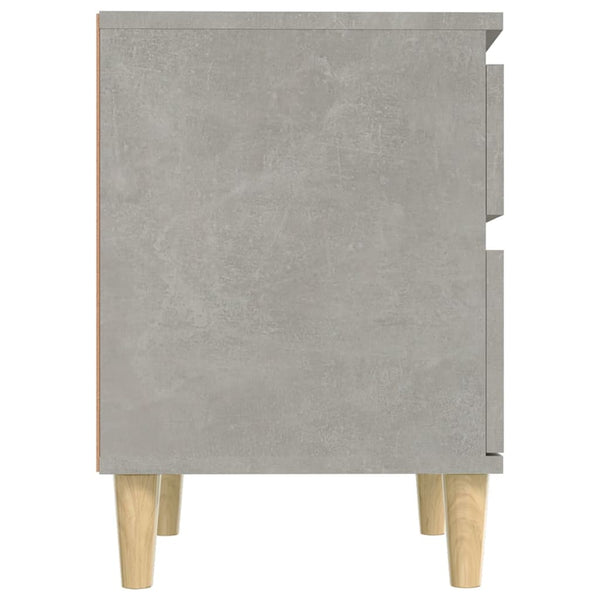 Nachttische Mircur 40x35x50cm (2 Stück) Betongrau