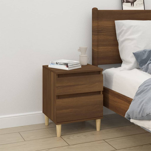 Nachttisch Mircur 40x35x50cm (Eiche) braun