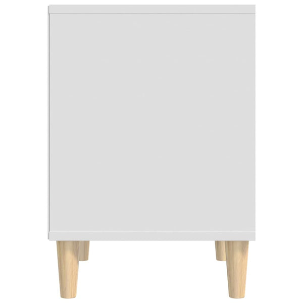 Yöpöydät Vijdan valkoiset 40x35x50cm (2 kpl)