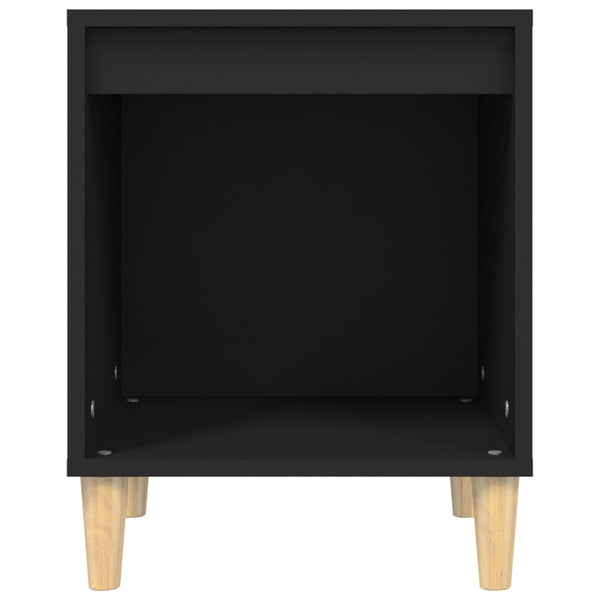 Schwarze Nachttische Vijdan 40x35x50cm (2 St.)