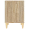 Nachttische Vijdan Sonoma-Eiche 40x35x50cm (2 Stück)