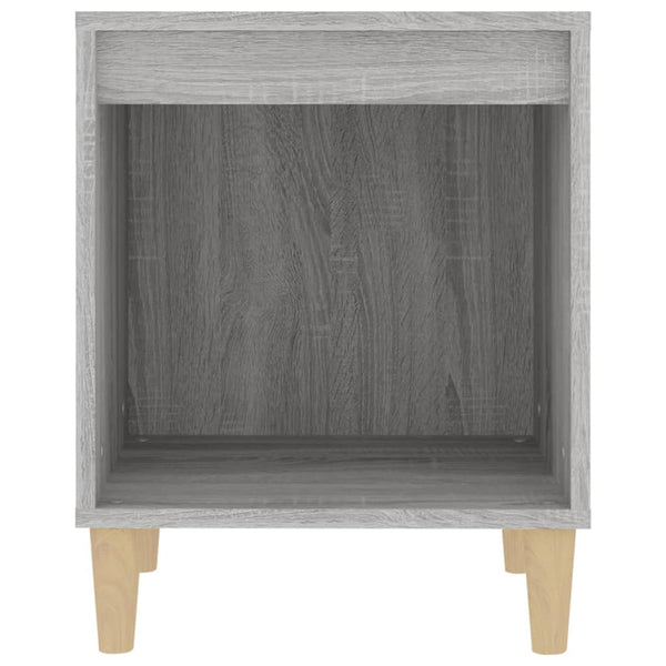 Harmaa yöpöydät Vijdan 40x35x50cm (2 kpl)