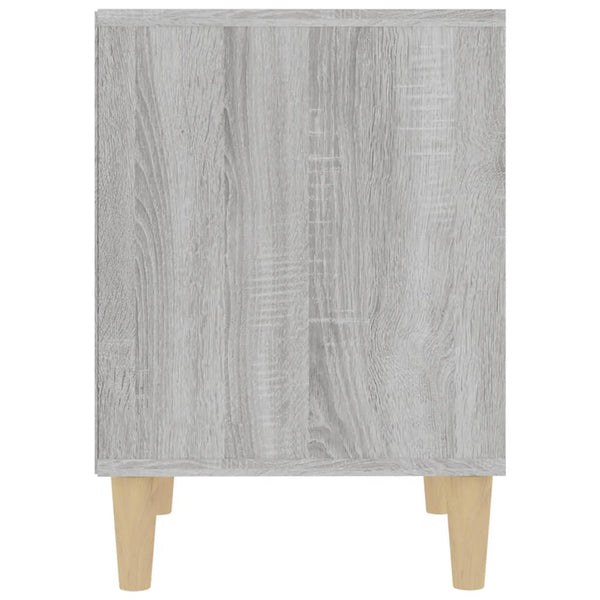 Harmaa yöpöydät Vijdan 40x35x50cm (2 kpl)