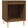Brauner Nachttisch Vijdan 40x35x50cm (Eiche)