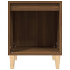 Brauner Nachttisch Vijdan 40x35x50cm (Eiche)