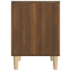 Brauner Nachttisch Vijdan 40x35x50cm (Eiche)