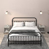 Betongraue Nachttische Floru 40x35x50cm (2 St.)