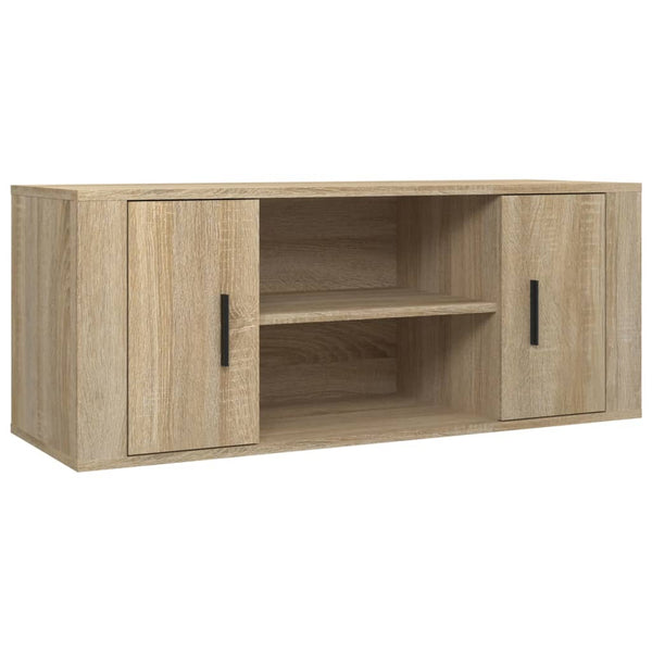 Sonoma Eiche TV-Möbel Alit 100x35x40cm (Holz)