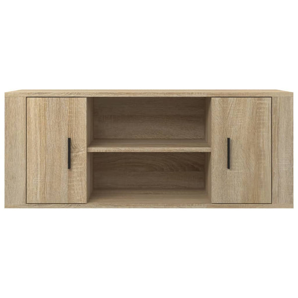 Sonoma Eiche TV-Möbel Alit 100x35x40cm (Holz)
