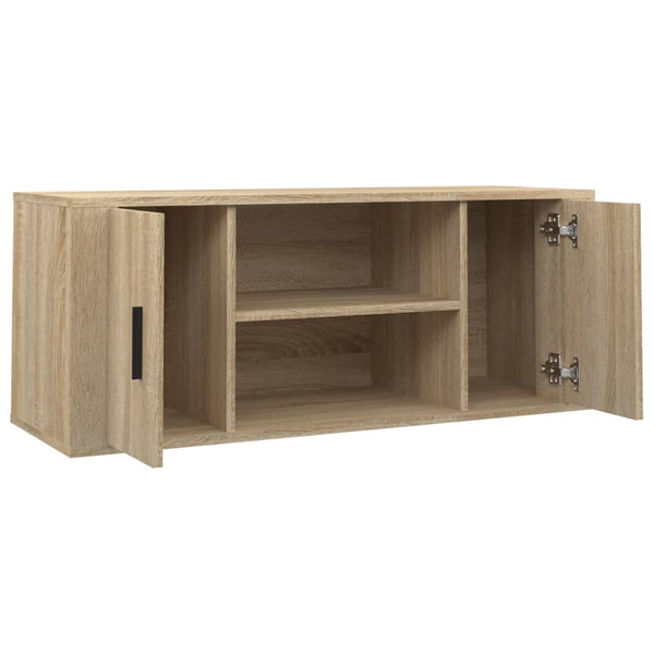 Sonoma Eiche TV-Möbel Alit 100x35x40cm (Holz)