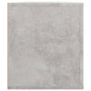 Fernsehschrank Alit, Beton-Grau, 100x35x40cm (Holz)