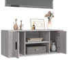Graues TV-Möbel Alit 100x35x40cm (Holz)
