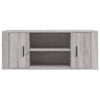 Graues TV-Möbel Alit 100x35x40cm (Holz)