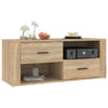 TV-Lowboard Birea Sonoma Eiche 100x35x40cm (Holz)