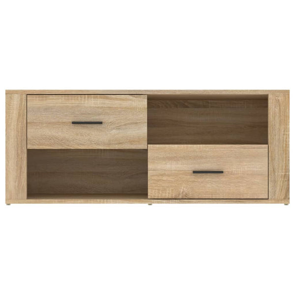TV-Lowboard Birea Sonoma Eiche 100x35x40cm (Holz)