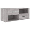 Grauer TV-Schrank Birea 100x35x40cm (Holz)