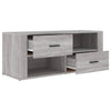 Grauer TV-Schrank Birea 100x35x40cm (Holz)