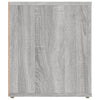 Grauer TV-Schrank Birea 100x35x40cm (Holz)