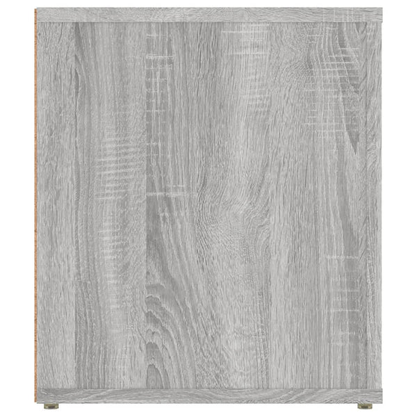 Grauer TV-Schrank Birea 100x35x40cm (Holz)