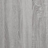 Grauer TV-Schrank Birea 100x35x40cm (Holz)